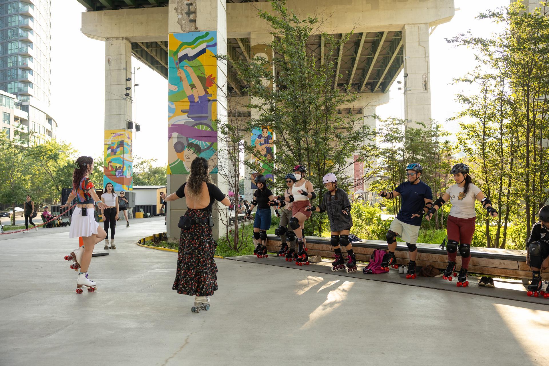 Roller Skate Lessons: August 14