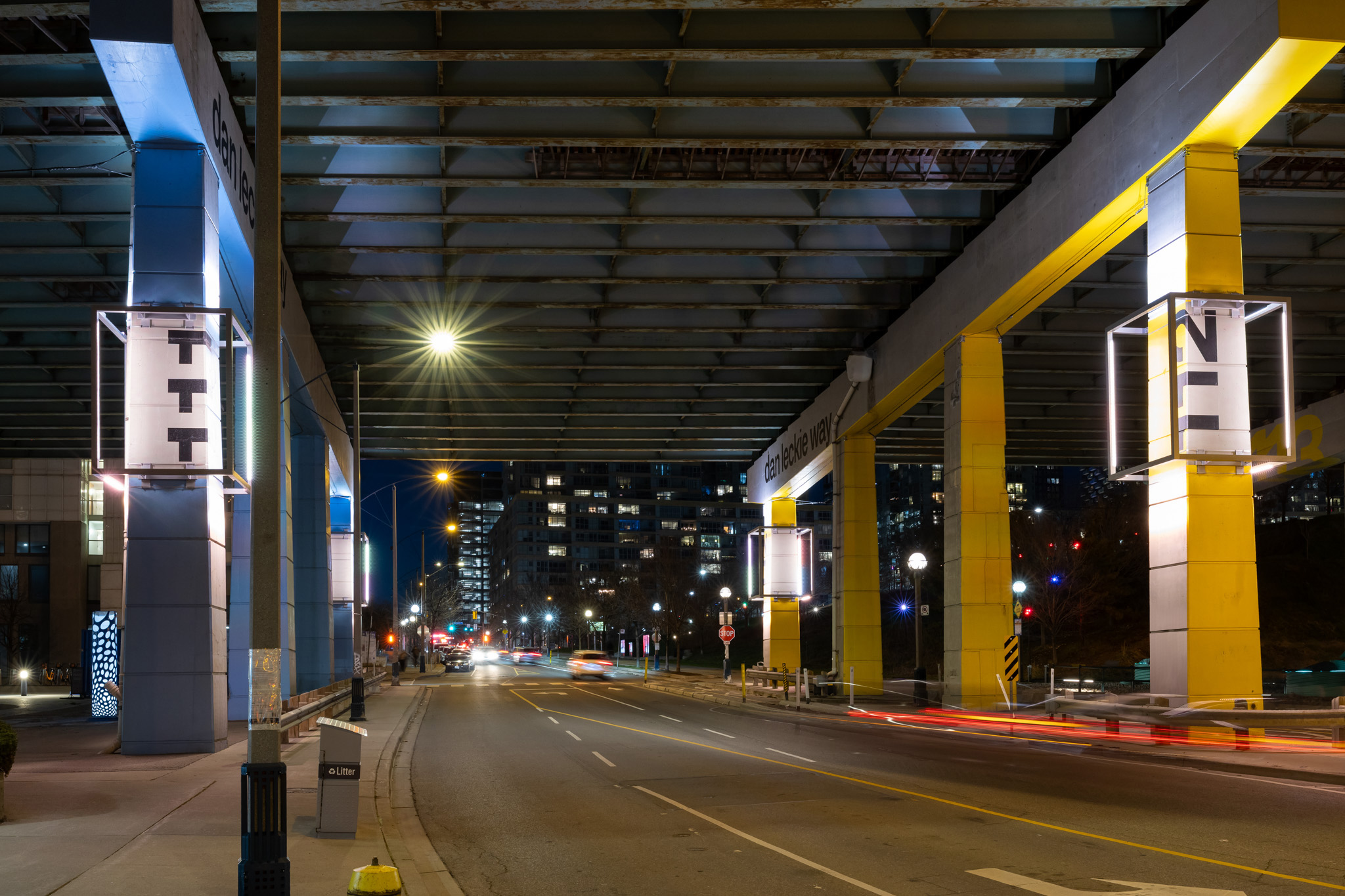 A Brighter Gateway to the Waterfront: The Bentway Lights Up Toronto’s Under-Gardiner Intersections